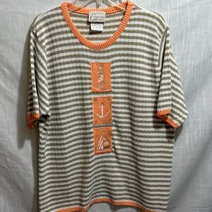 Vintage/Nautical top L
